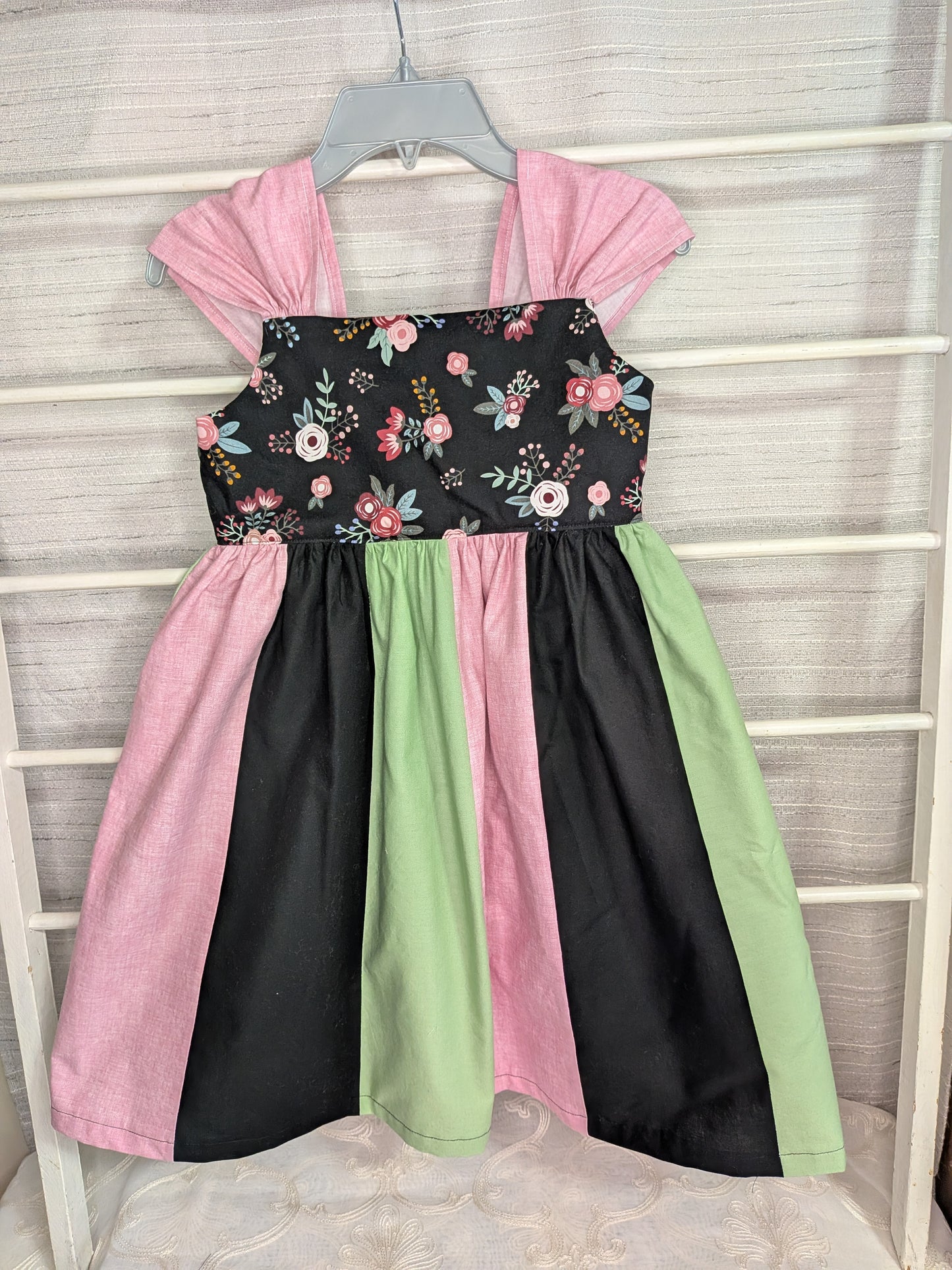 Summer Girls Dresses-Floral Print